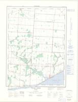 Cedar Creek, ON. 1:25,000. Map sheet 040J02C & 040G15F, [ed. 2], 1975