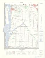 River Canard, ON. 1:25,000. Map sheet 040J03H, [ed. 3], 1974