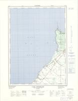 Cape Ipperwash, ON. 1:25,000. Map sheet 040O01H, [ed. 1], 1973
