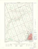 Woodstock West (-Hickson), ON. 1:25,000. Map sheet 040P02F, [ed. 1], 1968