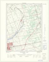 Woodstock East (-Innerkip), ON. 1:25,000. Map sheet 040P02G, [ed. 1], 1968