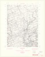 Arva, ON. 1:25,000. Map sheet 040P03C, [ed. 1], 1961