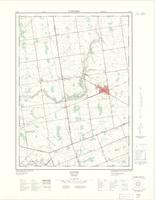 Lucan, ON. 1:25,000. Map sheet 040P03E, [ed. 2], 1972