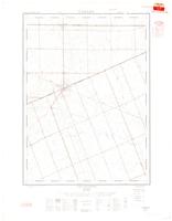 Tavistock, ON. 1:25,000. Map sheet 040P07C, [ed. 1], 1959-60