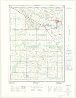 Wellesley, ON. 1:25,000. Map sheet 040P07F, [ed. 2], 1972