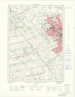 Waterloo - Kitchener, ON. 1:25,000. Map sheet 040P07H, [ed. 1], 1969