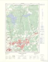 Garson Junction, ON. 1:25,000. Map sheet 041I10D, [ed. 2], 1977