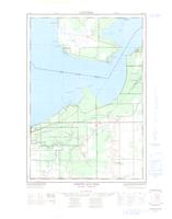 Pointe aux Pins, ON. 1:25,000. Map sheet 041K07H & 8E, [ed. 1], 1964