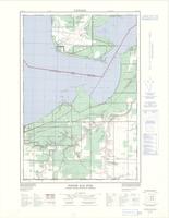 Pointe aux Pins, ON. 1:25,000. Map sheet 041K07H & 8E, [ed. 2], 1975