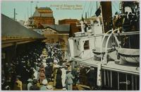 Arrival of Niagara Boat